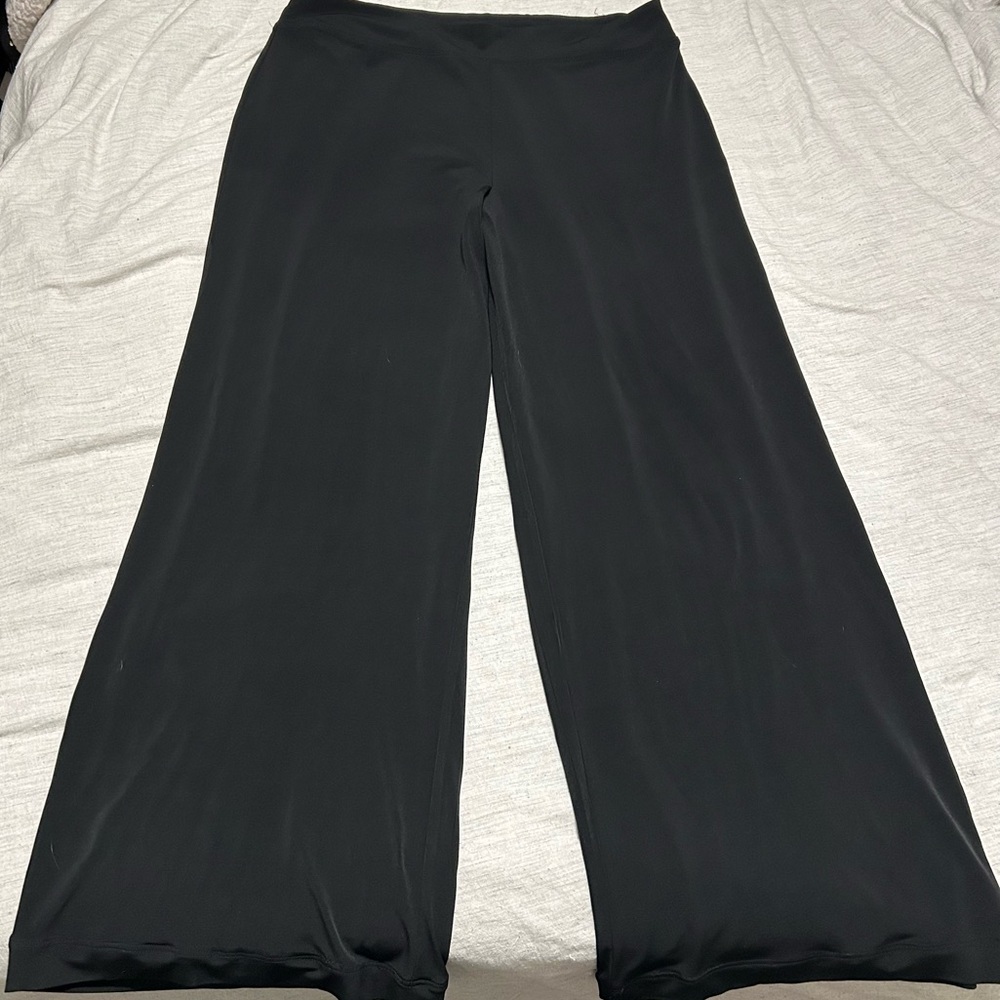 Bob Mackie Wearable Art L Large black pants